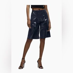 Brooks Nader x Hudson Cherie Cobra Shorts Navy